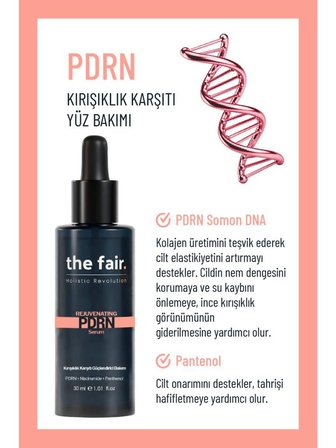 the fair. PDRN Somon DNA Serum ve PDRN Hidrojel Eriyen Kore Maskesi Yaşlanma Karşıtı İkili Bakım Set