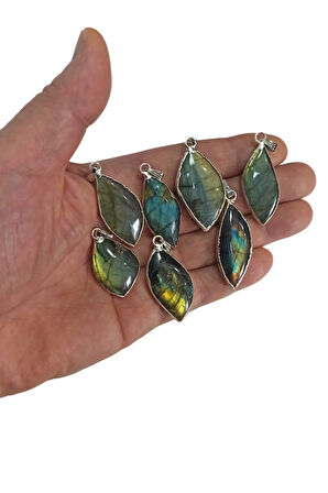 Işıltılı Labradorit Kolye 332-5