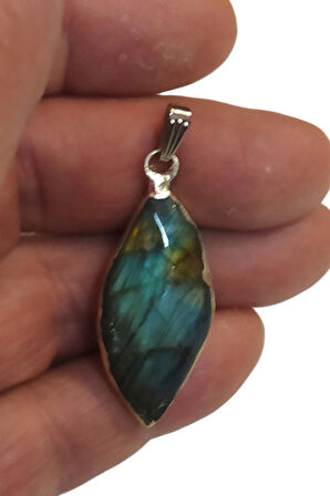 Işıltılı Labradorit Kolye 332-5