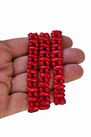 Çift Sıralı Mercan Bileklik 320-2