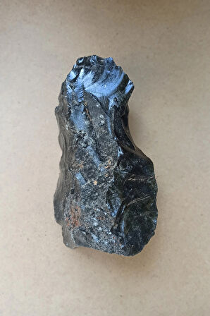 Siyah Obsidyen Standlı Büyük Parça OB-30