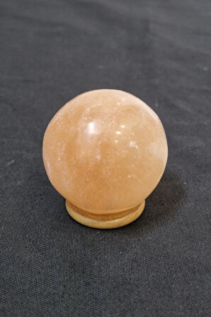 Turuncu Selenit Küre 4 Cm.