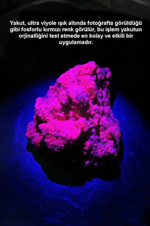 Druse Kristal Yapılı Doğal Yakut Kütle Dyk30