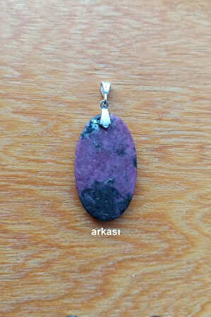 Gümüş Malzemeli Yakut Kolye Ucu Y4-400