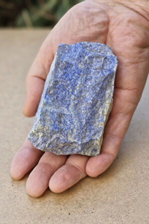 Lapis Lazuli Doğal Kütle 10-L1