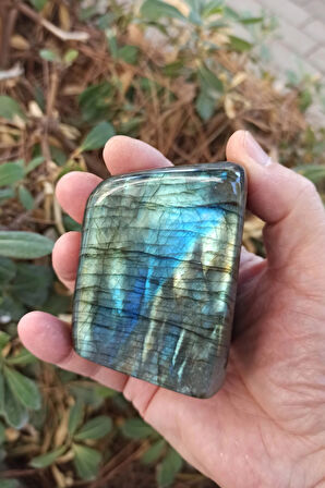 Mavi Işıltılı Labradorit Dekoratif Parça LB62