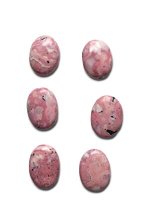 Peru Rodonit Masaj Terapi Taşı - Palm Stone 103-2