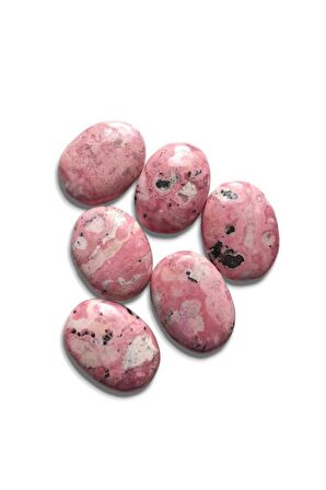 Peru Rodonit Masaj Terapi Taşı - Palm Stone 103-2
