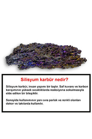 Silisyum Karbür Işıltılı Kolye 322-4