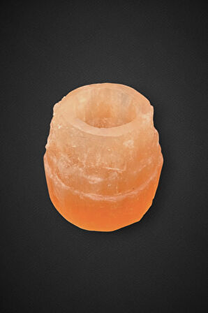 Turuncu Selenit Mumluk 8 Cm Tealight Mumluk