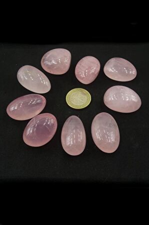 Tamburlu Pembe Kuvars Parça 1.Kalite 534