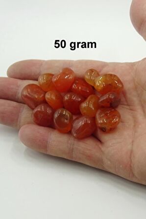 Karnelyan Akik Küçük Parçalar 50 Gram 116