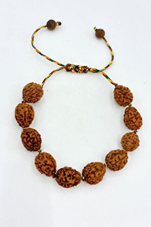 Rudrakşa Bileklik Orjinal Hindistan  Rudraksha 122