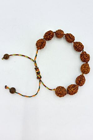 Rudrakşa Bileklik Orjinal Hindistan  Rudraksha 122