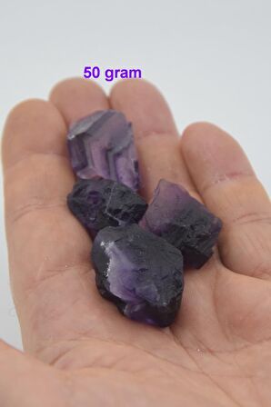 50 Gram Mor Florit Doğal Parçalar 553