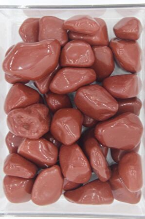 50 Gram Kırmızı Jasper Tamburlu Parçalar 402