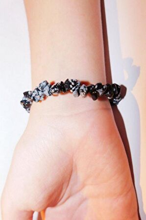 Kartanesi Obsidyen Bileklik Kırıktaş 649-3