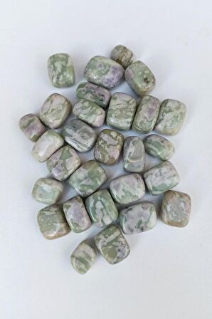 50 Gram Yeşil Jasper Tamburlu Parçalar 623