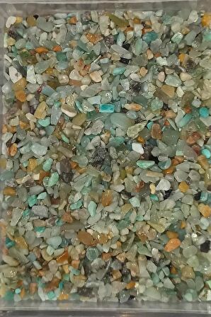 50 Gram Minik Amazonit Kırıktaş Deliksiz Parçalar 518