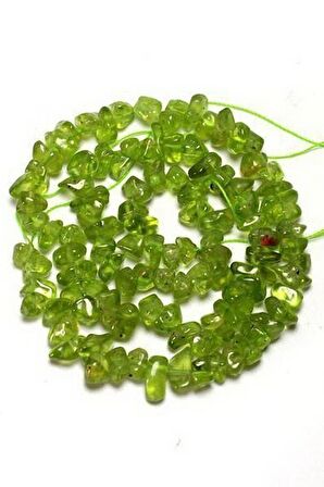 Doğal Peridot Zebercet Kırıktaş Dizi-80 cm