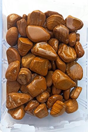 50 Gram Kahverengi Jasper Tamburlu Parçalar 538