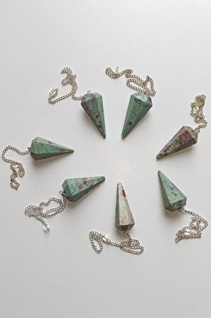 Ruby In Fuchsite, Yakutlu Fuksit Pandül Sarkaç 215-6