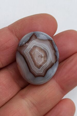 Botswana Agate, Akik Tamburlu Parça 512