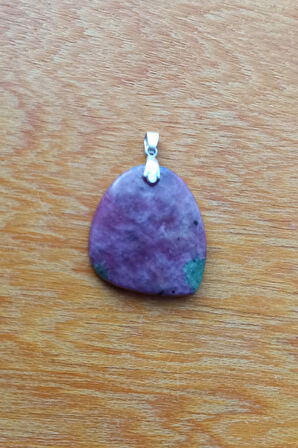 Gümüş Malzemeli Yakut Kolye Ucu Y1-400