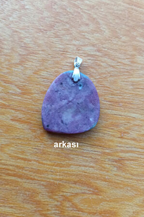 Gümüş Malzemeli Yakut Kolye Ucu Y1-400