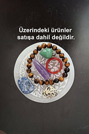 Hayat Ağacı Enerji Yükleyici Beyaz Selenit Yuvarlak Plaka 59HYS