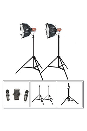 KY-BKO323 Mini Video Led Işıklı Youtuber Kit