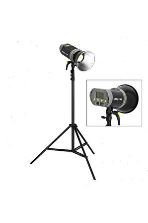 LP200 PRO LED Beyaz Işık + 3 Metre Işık Ayaklı Kit