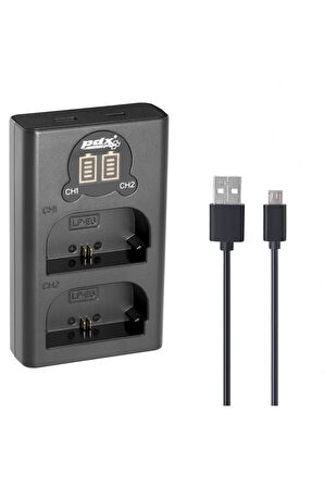 Canon LP-E6 USB İkili Şarj Cihazı