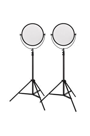 SL-500ARC PRO İkili Profesyonel Led Işık 3 Mt Ayaklı Set