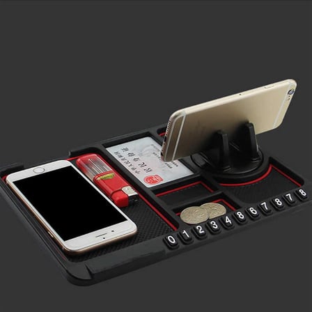 Vakumlu Numaratörlü ve Telefon Tutucu Mucize Kaydırmaz Ped Yeni Nesil