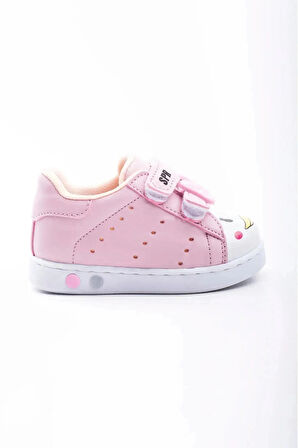  İlk Adım Işıklı Ortopedik Kız Bebek Çocuk Ayakkabısı