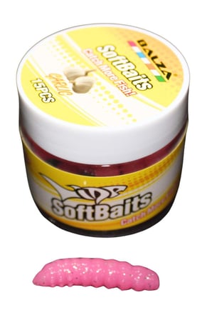 PEYNİR KOKULU SİLİKON KURTÇUK KUTUDA Pembe