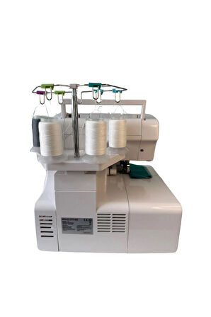 Acme 4 İplikli Ev Tipi Overlok Dikiş Makinesi Pembe