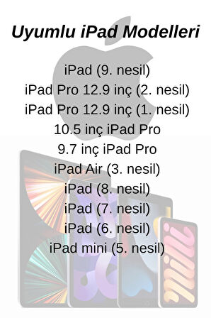 Wearfitpro Apple İpad Uyumlu Pencil 1.Nesil Tablet Kalemi