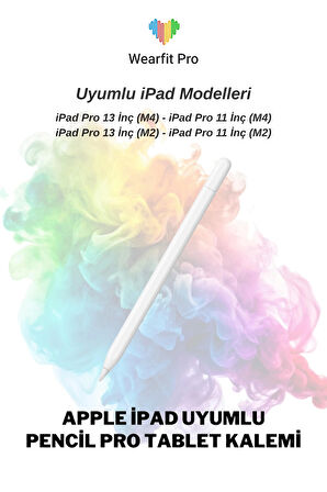 Weafitpro Apple İpad Uyumlu Pencil Pro Tablet Kalemi 