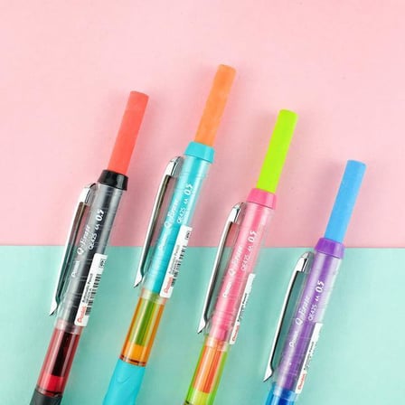 Pentel QE427 Q-Erase 0.7 mm Mekanik Uçlu Kalem - Green/Turquoise
