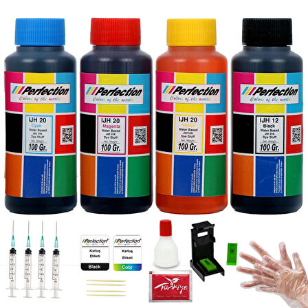 Perfection Canon Pixma Uyumlu G1415/G2415/G3415/G4415 Baskı Kafası Bakım Seti 4x100 gr.