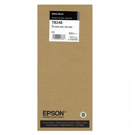 Epson T8248 Scp 6000 Mat Siyah Kartuş