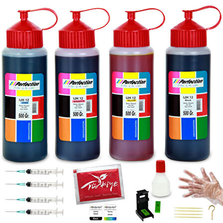 Perfection  HP Deskjet 2723 - 4110 - 4120 Kartuş Uyumlu Dolum Seti