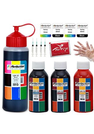 Perfection Hp 305 Kartuş Uyumlu Mürekkep Dolum Seti̇ 800 Ml