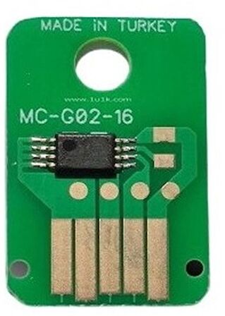 Canon G2460,g2420,gx6040,gx7040,g1420,g2020,g3420 Cihazları Atık Mürekkep Tankı Chip Canon Mc-g02 Bakım Kartuşu Chip