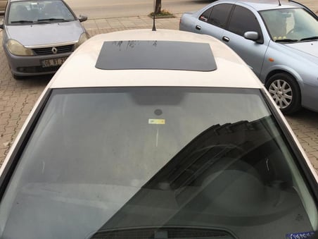 PERFLEX Piano Black Yalancı Çakma Sahte Sunroof Tavan Rüzgarlığı