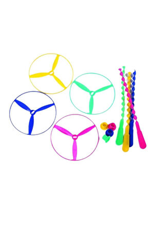 PERVANE OYUNCAK UFO UÇAN DAİRE NOSTALJİK FIRILDAK BÜYÜK BAHÇE OYUNCAĞI 2 ADET