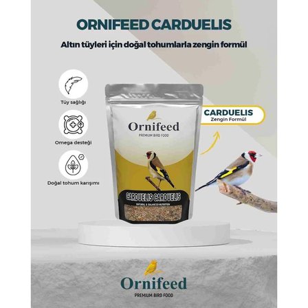 Ornifeed Carduelis Carduelis Profesyonel Saka Maması 1 Kg