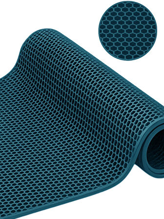 Beylini Bal Petek PVC Paspas Islak Zeminlerde Kaydırmaz İç Dış Mekan Banyo Duş Lavabo Havuz Kenarı Halısı